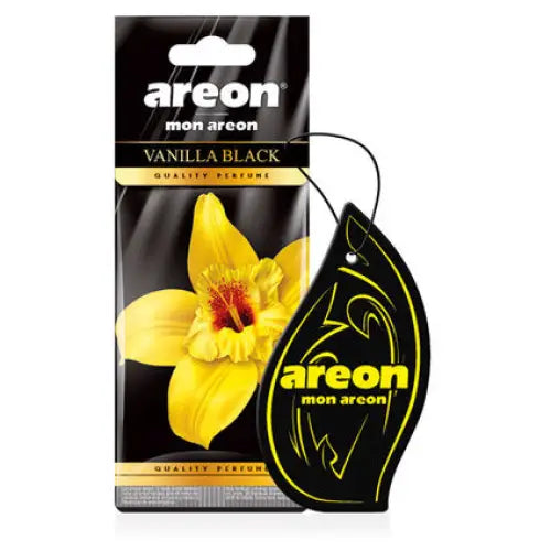 MON AREON VANILLA BLACK AROMATIZER AREON VANILLA BLACK 1 PCS - Ароматизатори<<<Автокозметика и поддръжка<<<Авто и