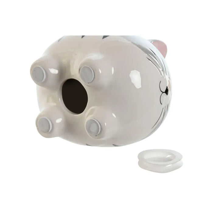 Money box Home ESPRIT Dolomite Cat 16 x 11 x 13 cm (2 Units) - Декорация и Осветление<<<Дом