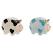 Money box Home ESPRIT Dolomite Cow 16 X 7,5 X 12,5 cm (2 Units) - Декорация и Осветление<<<Дом