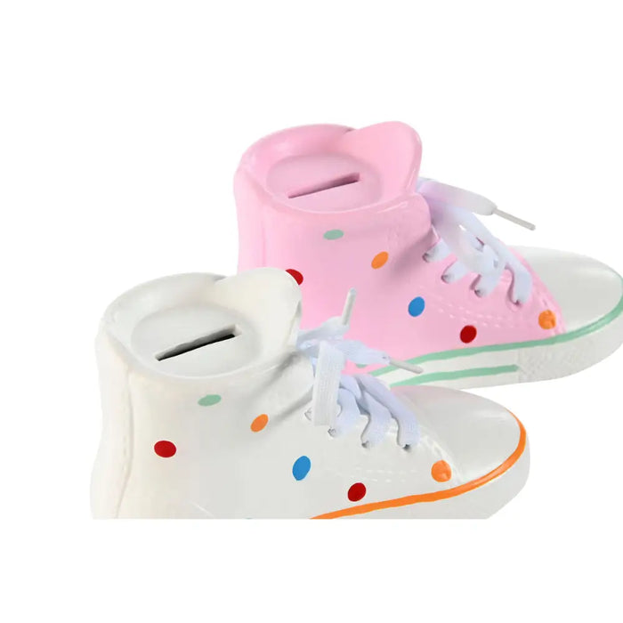 Money box Home ESPRIT Stoneware Slipper 18 X 7 X 10 cm (2 Units) - Декорация и Осветление<<<Дом