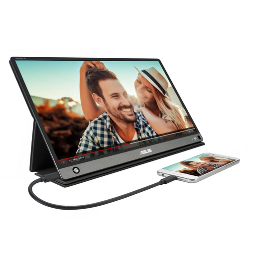 Monitor ASUS ZenScreen Go MB16AHP 15.6’’ FHD (1920x1080) IPS USB Type-C Portable - Консюмър и гейминг