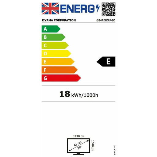 Monitor Iiyama G2470HSU-B6 Full HD 23,8’’ 180 Hz 60 Hz - Монитори<<<Електроника Периферни и резервни части<<<Компютри|