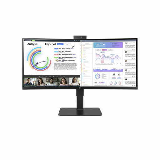 Monitor LG 34BQ77QC-B Wide Quad HD 34’’ 60 Hz - Електроника Периферни и резервни части<<<Компютри|