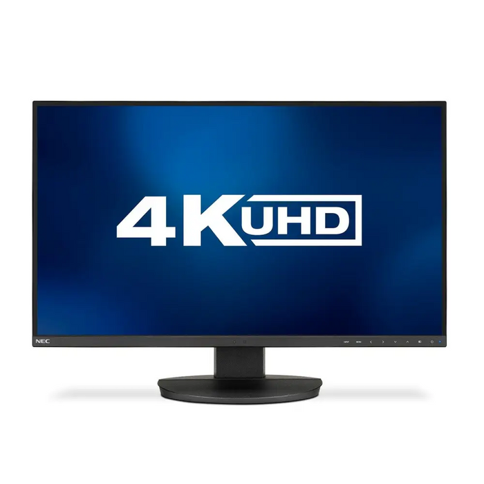 Монитор NEC MultiSync EA271U LCD 27’’ IPS 3840 x 2160 DisplayPort HDMI USB-C USB 3.1 Черен - Монитори и публични