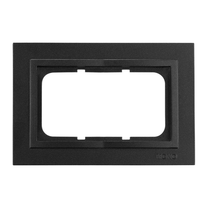 FRAME FOR DOUBLE CONTACT GRAPHITE MONO DESPINA
