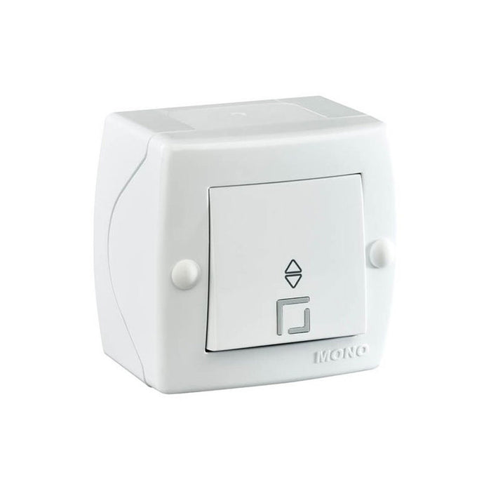 KEY DEVIATOR FOR OUTDOOR MOUNTING IP20 WHITE MONO OCTANS