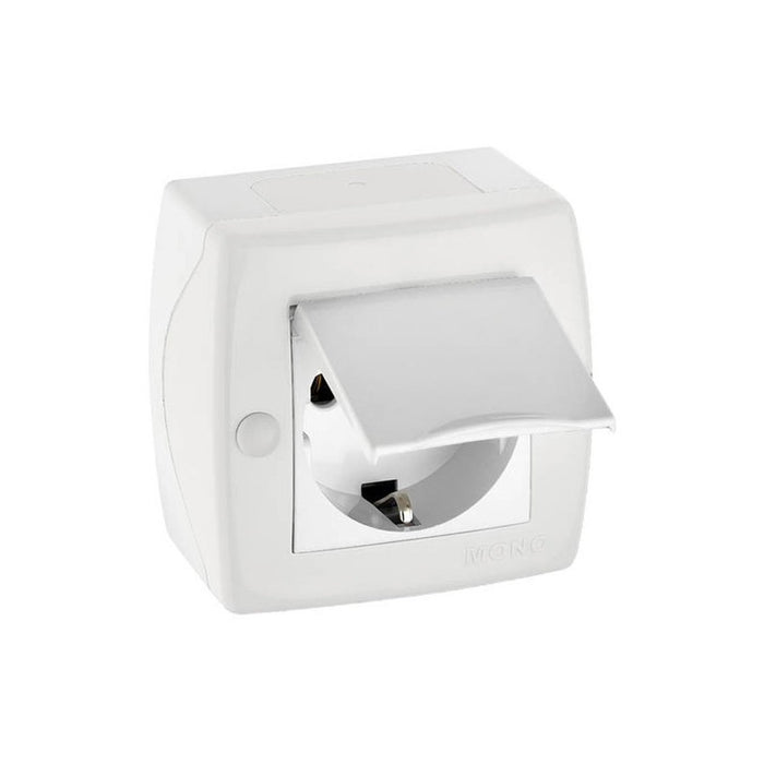 CONTACT COVER FOR OUTDOOR MOUNTING IP20 WHITE MONO OCTANS