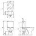 MONOBLOCK PRESIDENT MITO K100-416 - Тоалетни чинии<<<Санитарна керамика и аксесоари<<<Баня<<<Praktiker
