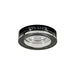 MOON CIRCLE GLASS BLACK SL420 Ф90MM VIVALUX CRYSTAL - Луни<<<Вътрешно