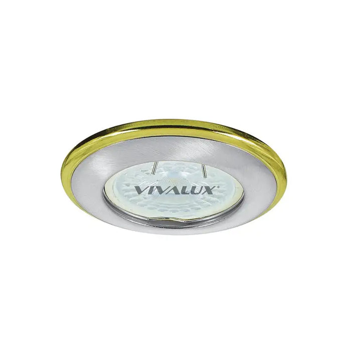MOON CIRCLE SATIN NICKEL/GOLD SL314 Ф82MM VIVALUX DUA - Луни<<<Вътрешно