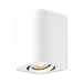 MOON FOR EXTERIOR MOUNTING GU10 WHITE MATTE RABALUX KOBALD - Луни<<<Вътрешно