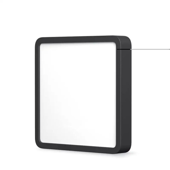 MOON SQUARE OPEN VLE-DLSS-184B 18W/4K/BK VIDEX - Диодни тела за бита<<<Източници на светлина<<<AmperelB2B