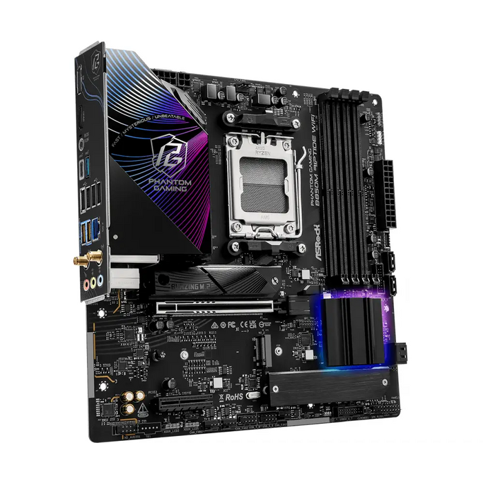Motherboard ASRock B850M RIPTIDE WIFI7 socket AM5 - Дънни платки<<<Компютърни компоненти<<<ValiAPI&&&Дънни
