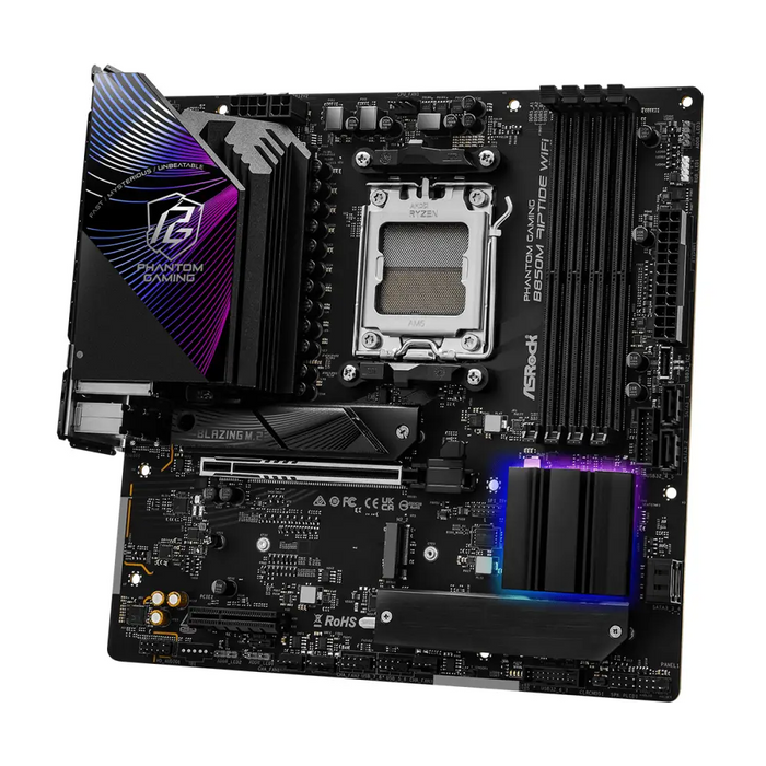 Motherboard ASRock B850M RIPTIDE WIFI7 socket AM5 - Дънни платки<<<Компютърни компоненти<<<ValiAPI&&&Дънни