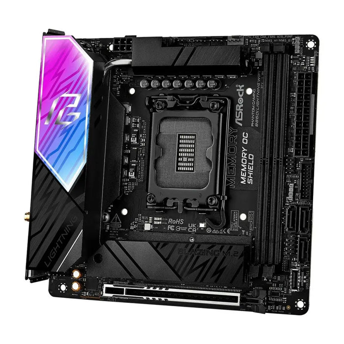 Motherboard ASRock B860I Lightning WiFi Intel B860 LGA 1851 - Дънни платки<<<Компютър Мрежи и компоненти<<<Компютри|