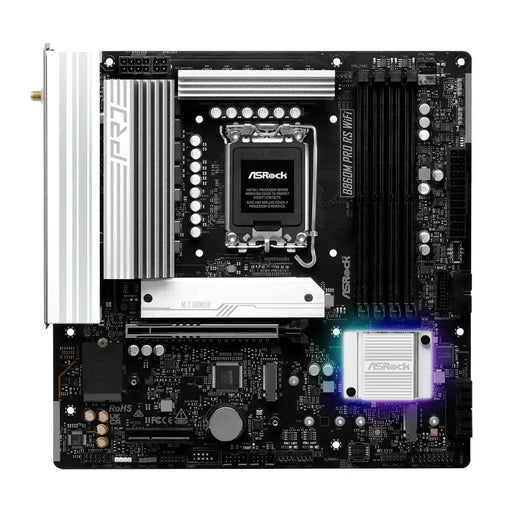 Motherboard ASRock B860M Pro RS WiFi Intel B860 LGA 1851 - Дънни платки<<<Компютър Мрежи и компоненти<<<Компютри|