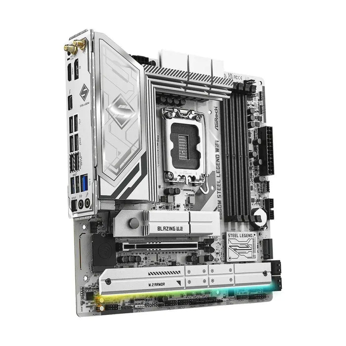 Motherboard ASRock B860M Steel Legend WiFi Intel B860 LGA 1851 - Дънни платки<<<Компютър Мрежи и компоненти<<<Компютри|
