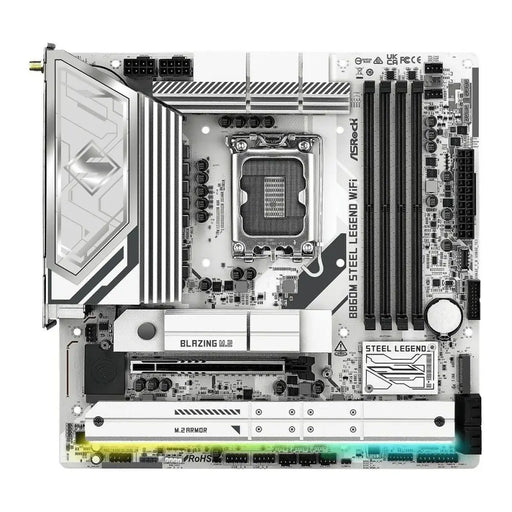 Motherboard ASRock B860M Steel Legend WiFi Intel B860 LGA 1851 - Дънни платки<<<Компютър Мрежи и компоненти<<<Компютри|