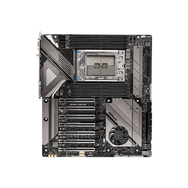 Motherboard ASRock CREATOR R2.0 SWRX8 AMD WRX80 - Гейминг дънни платки<<<Гейминг компоненти<<<Гейминг<<<ALSO&&&Дънни