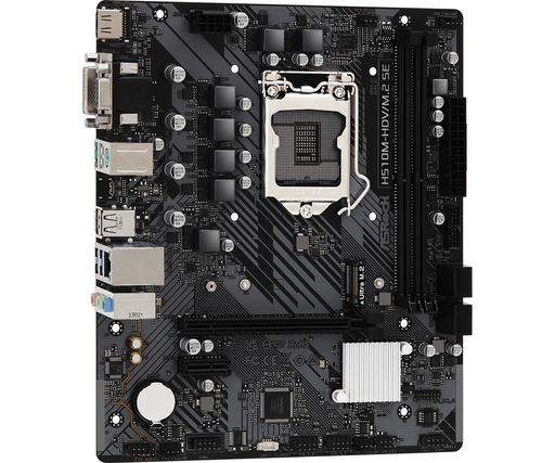 Motherboard ASRock H510M-HDV/M.2 SE LGA1200 DDR4 mATX - Дънни платки<<<Компютърни компоненти<<<ValiAPI&&&Дънни
