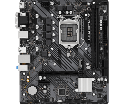 Motherboard ASRock H510M-HDV/M.2 SE LGA1200 DDR4 mATX - Дънни платки<<<Компютърни компоненти<<<ValiAPI&&&Дънни