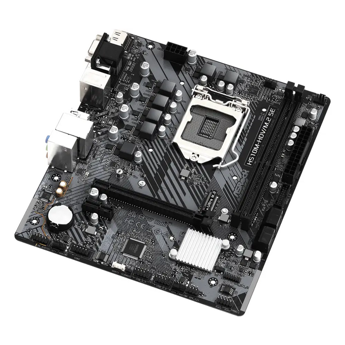 Motherboard ASRock H510M-HDV/M.2 SE LGA1200 DDR4 mATX - Дънни платки<<<Компютърни компоненти<<<ValiAPI&&&Дънни
