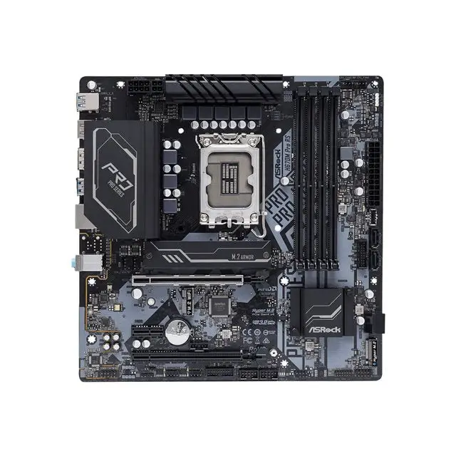 Motherboard ASRock H670M PRO RS LGA 1700 INTEL H670 - Дънни платки INTEL<<<Дънни платки<<<Компоненти<<<ALSO&&&Дънни