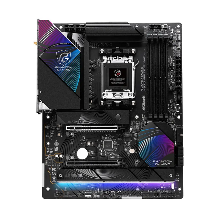 Motherboard ASROCK X870 RIPTIDE WIFI Socket AM5 - Дънни платки<<<ASROCK компоненти за