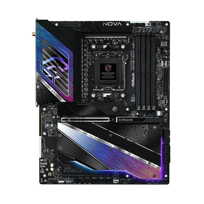 Motherboard ASROCK X870E PG NOVA WIFI Socket AM5 - Дънни платки<<<ASROCK компоненти за