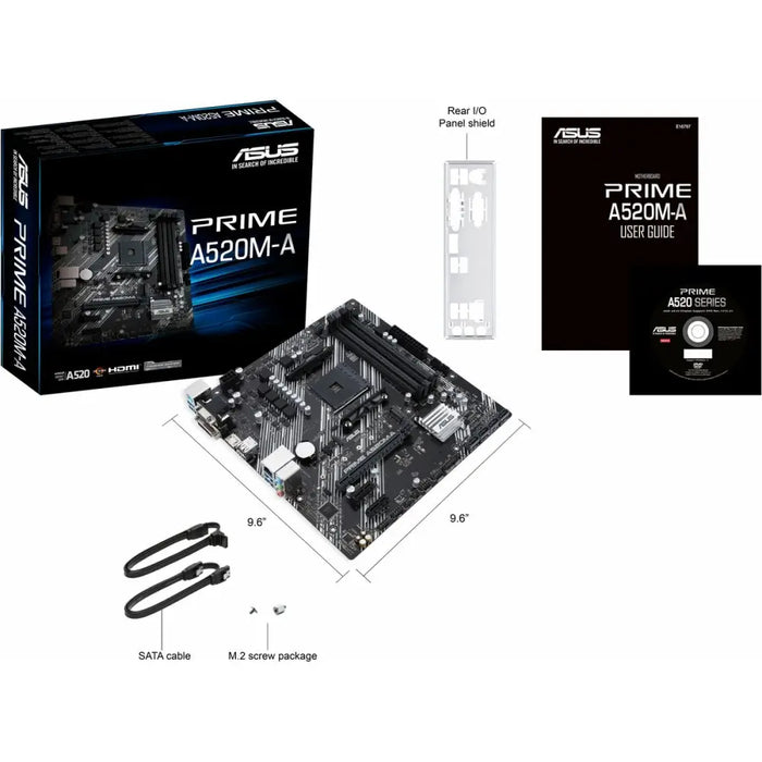 Motherboard Asus 90MB17H0-M0EAYC AMD AM4 AMD A520 AMD - Компютър Мрежи и компоненти<<<Компютри|