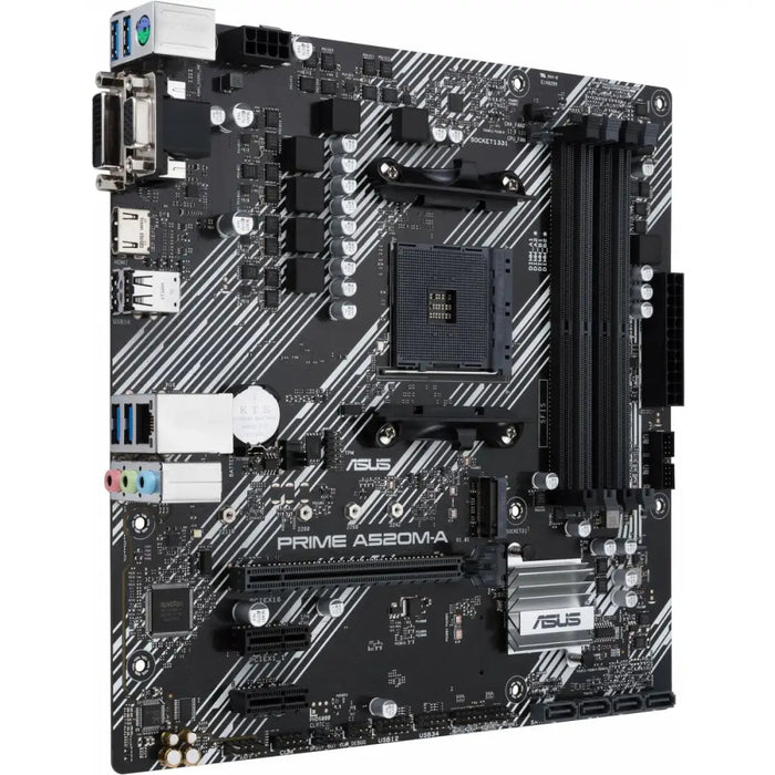 Motherboard Asus 90MB17H0-M0EAYC AMD AM4 AMD A520 AMD - Компютър Мрежи и компоненти<<<Компютри|