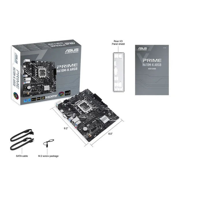 Motherboard Asus 90MB1G90-M0EAY0 H610 LGA 1700 - Дънни платки<<<Компютърни компоненти<<<ValiAPI&&&Компютър Мрежи и