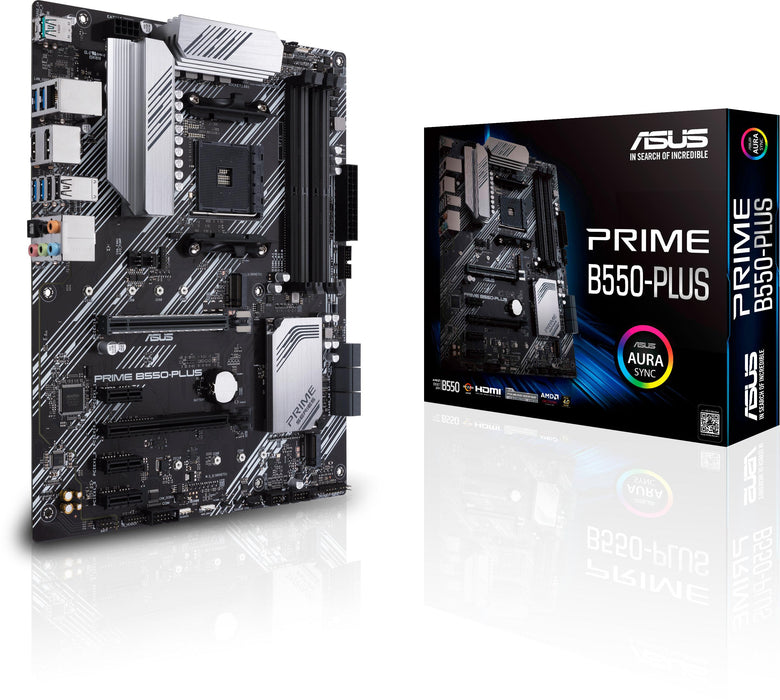 Motherboard ASUS PRIME B550-PLUS socket AM4 - Дънни платки<<<Компютърни компоненти<<<ValiAPI&&&Дънни