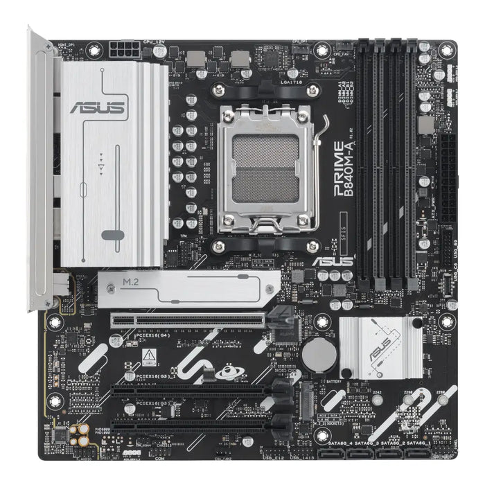 Motherboard ASUS PRIME B840M-А-CSM socket AM5 - Дънни платки<<<Компютърни компоненти<<<ValiAPI&&&Дънни