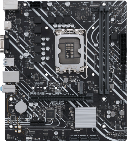 Motherboard ASUS PRIME H610M-K D4 LGA 1700 mATX - Дънни платки<<<Компютърни компоненти<<<ValiAPI&&&Дънни