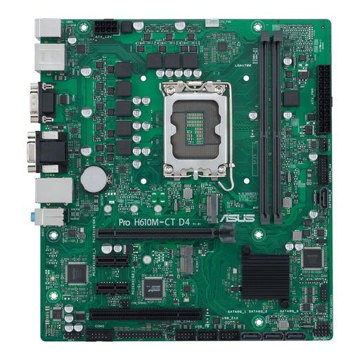 Motherboard Asus PRO H610M-C D4-CSM LGA 1700 INTEL H610 - Компютър Мрежи и компоненти<<<Компютри|
