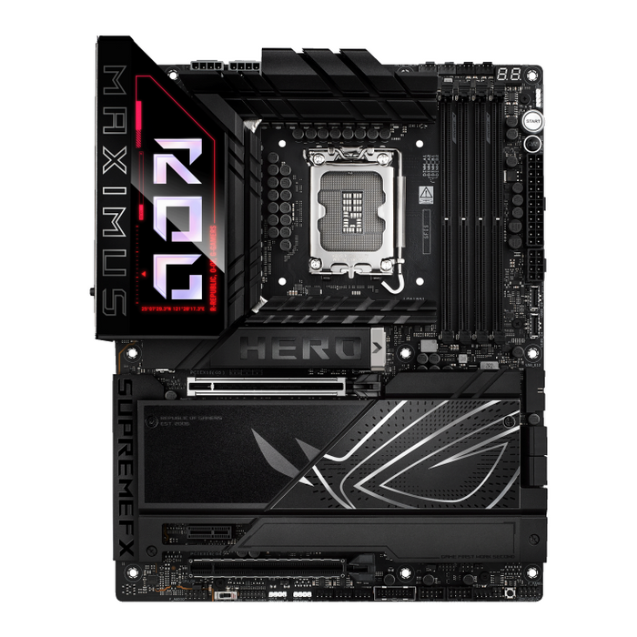 Motherboard ASUS ROG MAXIMUS Z890 HERO LGA 1851 - Гейминг дънни платки<<<Гейминг компоненти<<<Гейминг<<<ALSO&&&Дънни