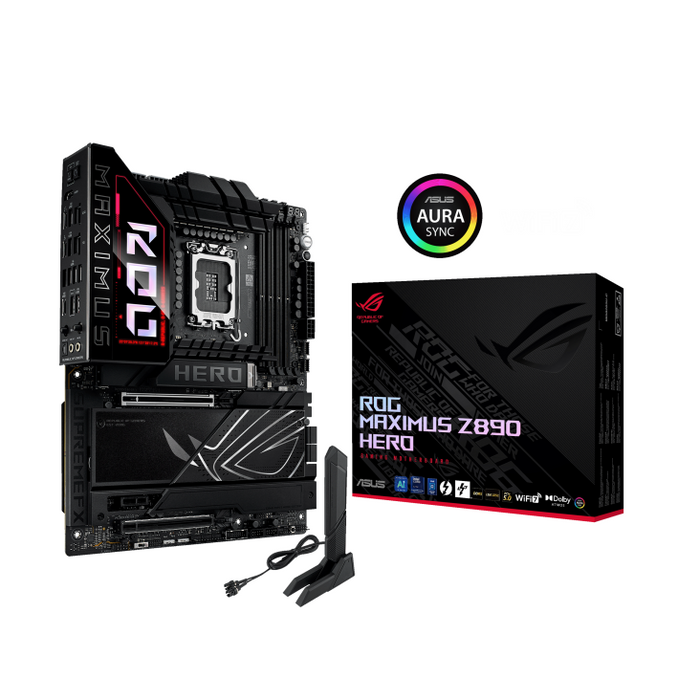 Motherboard ASUS ROG MAXIMUS Z890 HERO LGA 1851 - Гейминг дънни платки<<<Гейминг компоненти<<<Гейминг<<<ALSO&&&Дънни