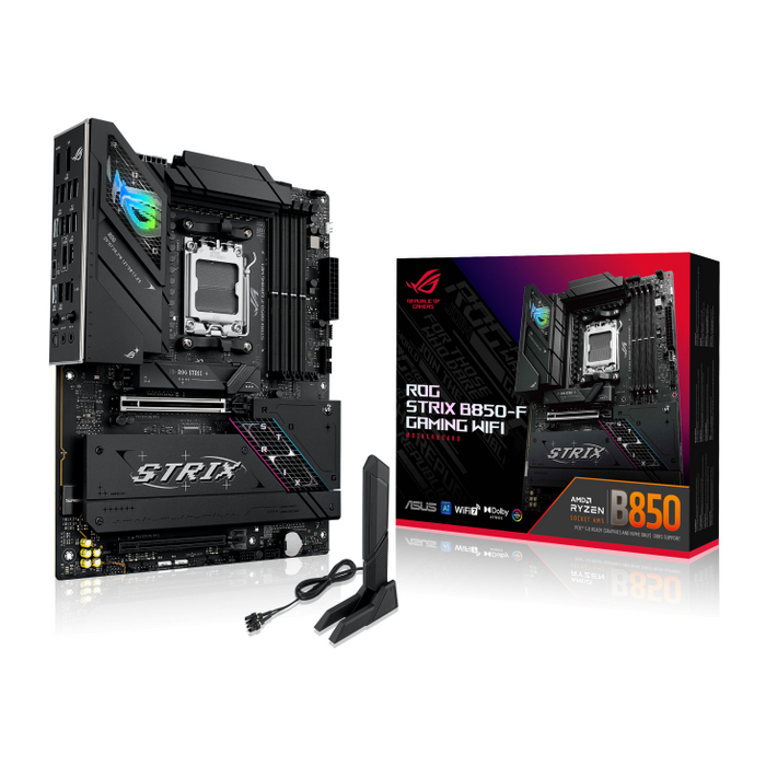 Motherboard ASUS ROG STRIX B850-F GAMING WIFI 7 socket AM5 - Гейминг дънни платки<<<Гейминг
