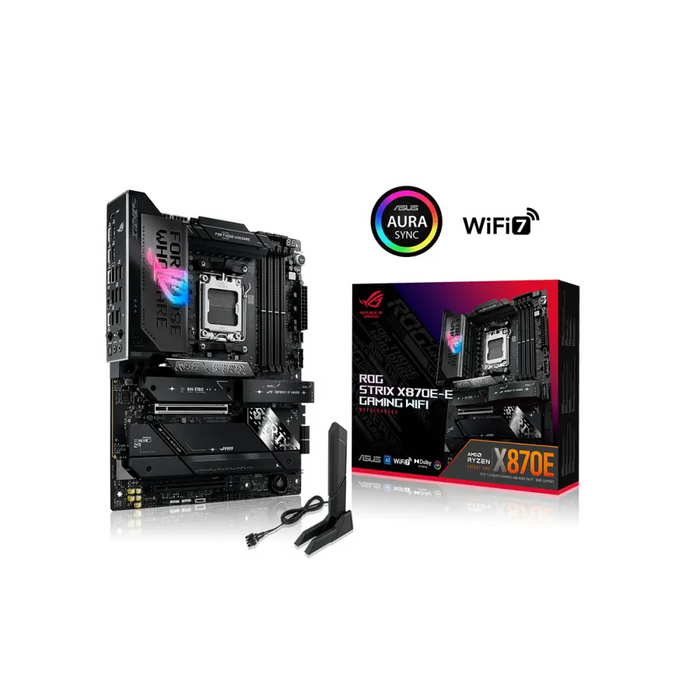 Motherboard ASUS ROG STRIX X870E-E GAMING WIFI AM5 DDR5 - Дънни платки<<<Компютърни компоненти<<<ValiAPI&&&Дънни