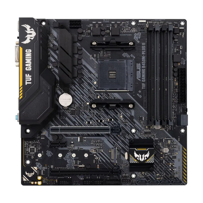 Motherboard Asus TUF Gaming B450M-Plus II AMD B450 AMD AMD AM4 - Компютър Мрежи и компоненти<<<Компютри|