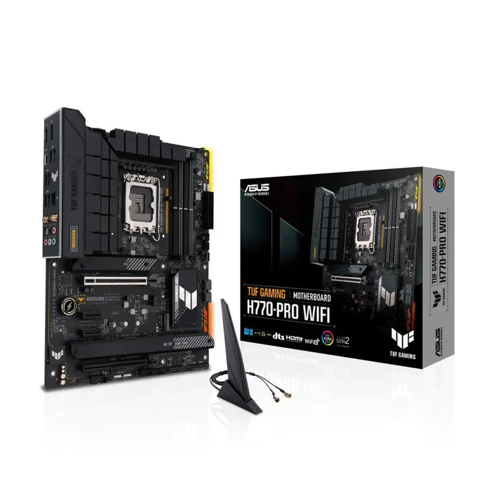 Motherboard Asus TUF GAMING H770-PRO WIFI INTEL H770 LGA 1700 - Дънни платки<<<Компютър Мрежи и компоненти<<<Компютри|