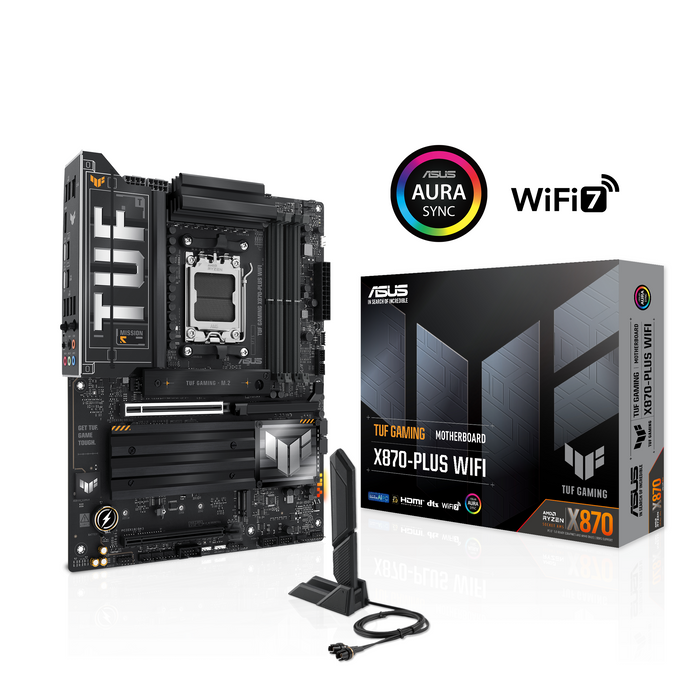 Motherboard ASUS TUF GAMING X870-PLUS WIFI AM5 DDR5 - Дънни платки<<<Компютърни компоненти<<<ValiAPI&&&Дънни