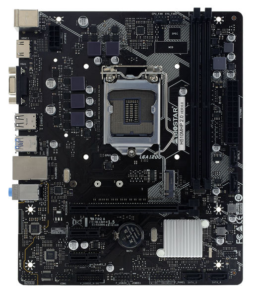 Motherboard BIOSTAR H510MHP 2.0 LGA1200 DDR4 mATX - Дънни платки<<<Компютърни компоненти<<<ValiAPI&&&Дънни