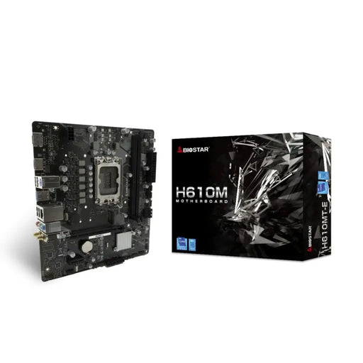 Motherboard Biostar H610MTE LGA 1700 INTEL H610 - Дънни платки<<<Компютър Мрежи и компоненти<<<Компютри|