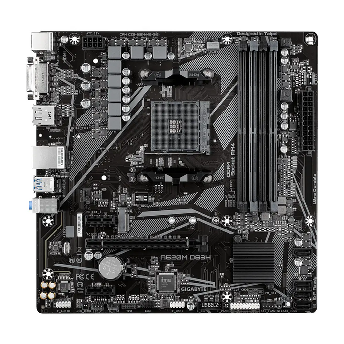 Motherboard GIGABYTE A520M-DS3H V2 Socket AM4 - Дънни платки<<<Компютърни компоненти<<<ValiAPI&&&Дънни