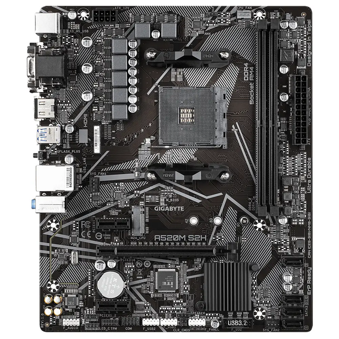Motherboard GIGABYTE A520M-S2H Socket AM4 - Дънни платки AMD<<<Дънни платки<<<Компоненти<<<ALSO&&&Дънни