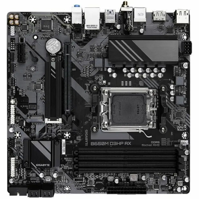 Motherboard Gigabyte AMD AM5 AMD AMD B650 - Дънни платки<<<Компютър Мрежи и компоненти<<<Компютри|