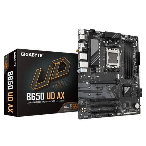 Motherboard Gigabyte B650 UD AX AMD AMD B650 AMD AM5 - Дънни платки<<<Компютър Мрежи и компоненти<<<Компютри|