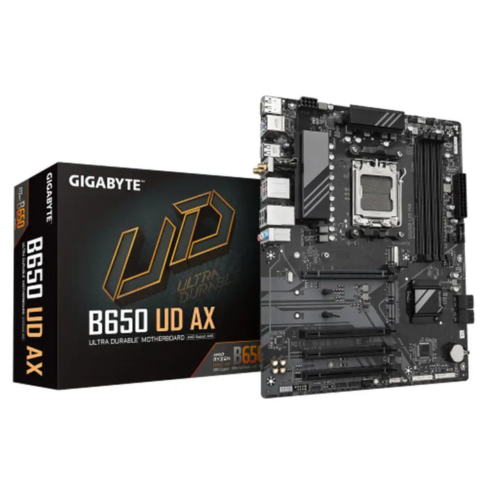 Motherboard Gigabyte B650 UD AX AMD AMD B650 AMD AM5 - Дънни платки<<<Компютър Мрежи и компоненти<<<Компютри|